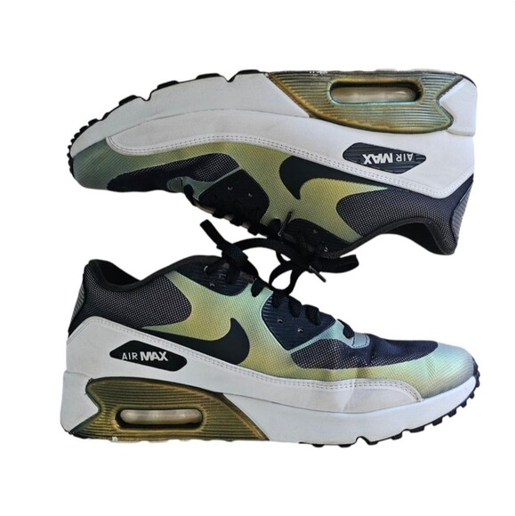 Nike Air Max Ultra 2.0 SE Men’s Size 10 Sneaker Retro Running Shoes Pale Citron - Picture 7 of 9